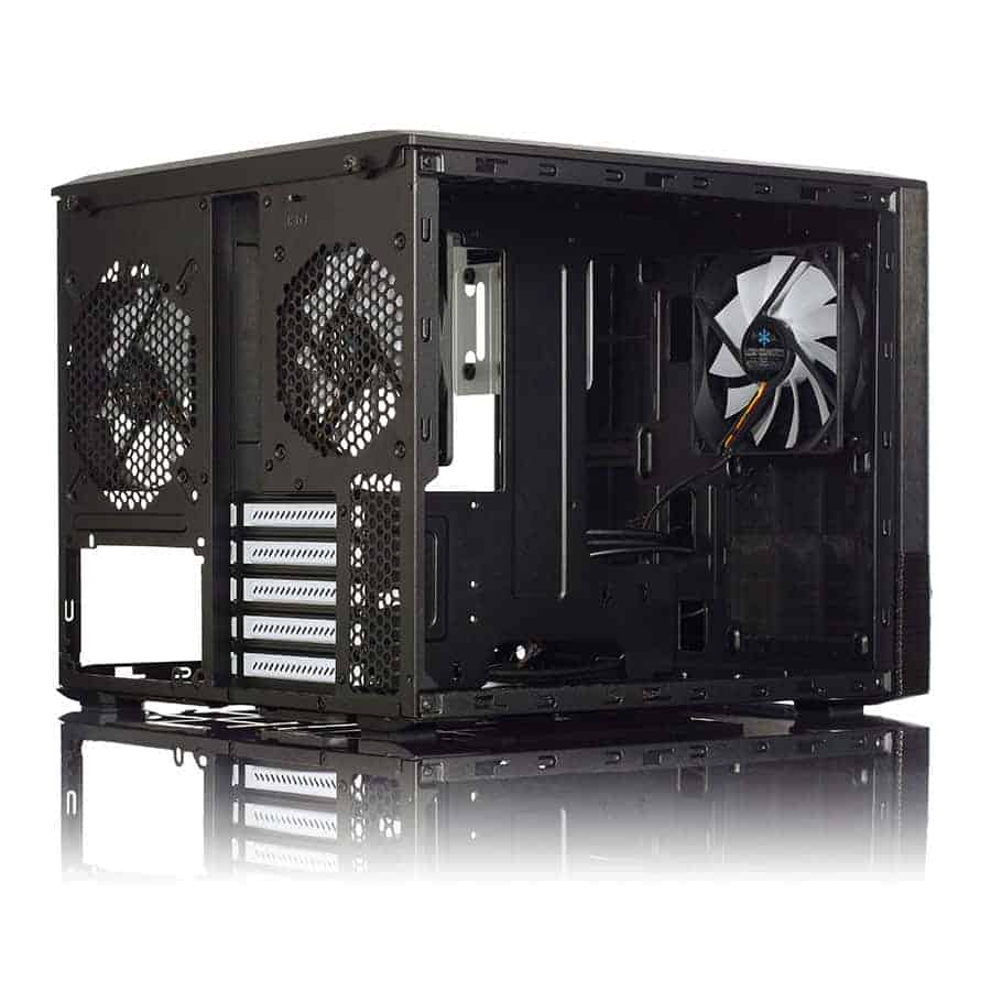 (image for) Fractal Design Node 804 Black Micro-ATX Cube Case